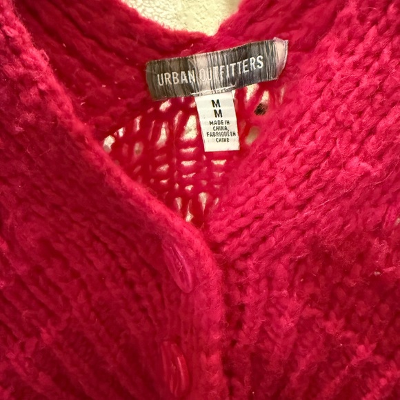 Urban Outfitters Vibrant Pink Knit Sweater - Picture 4 of 4